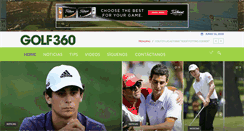 Desktop Screenshot of golf360.com